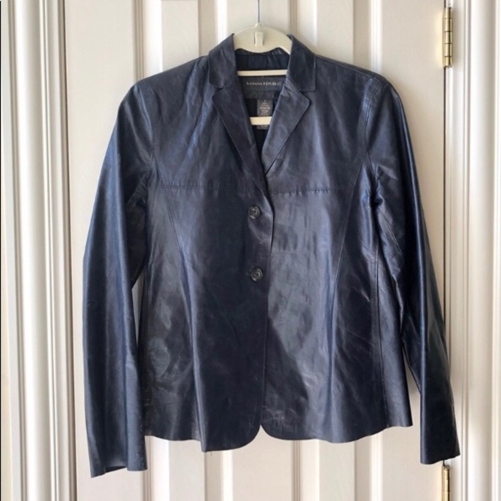Banana Republic leather jacket